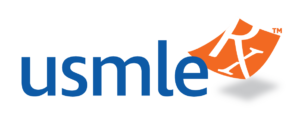 The logo of USMLE-Rx